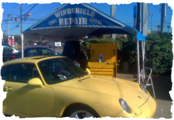 Chip and Cracked windshield repair